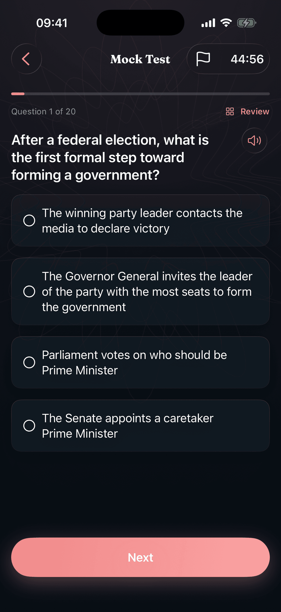 Canadian citizenship mock test